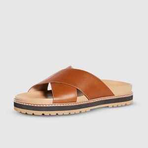 Madewell Criss Cross Lugsole Sandals